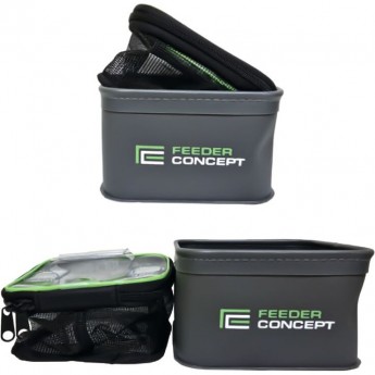 Емкости для прикормки и насадки FEEDER CONCEPT EVA 2шт. набор