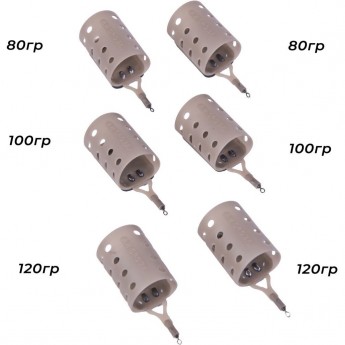 Набор пластиковых фидерных кормушек FEEDER CONCEPT M1 РЕКА 6шт. Набор пластиковых фидерных кормушек FEEDER CONCEPT M1 РЕКА 6шт.