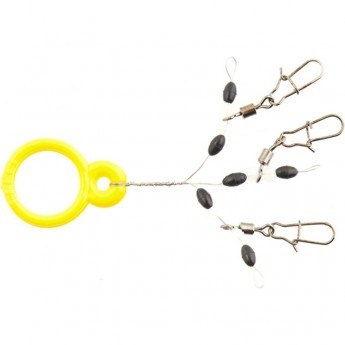 Вертлюги c застёжкой и стопорами FEEDER CONCEPT 002L 3шт